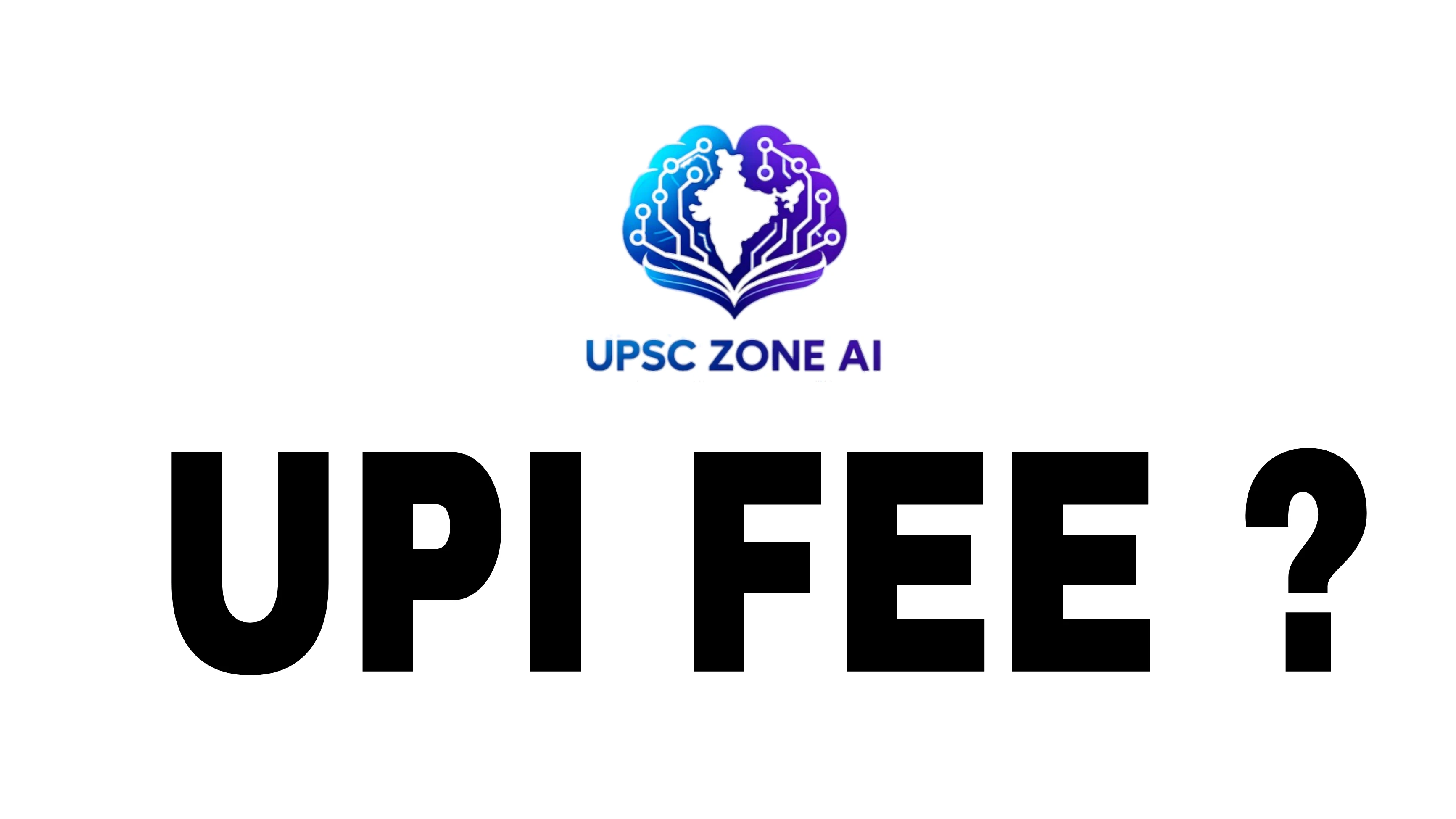 Explain UPI Charges on payments?