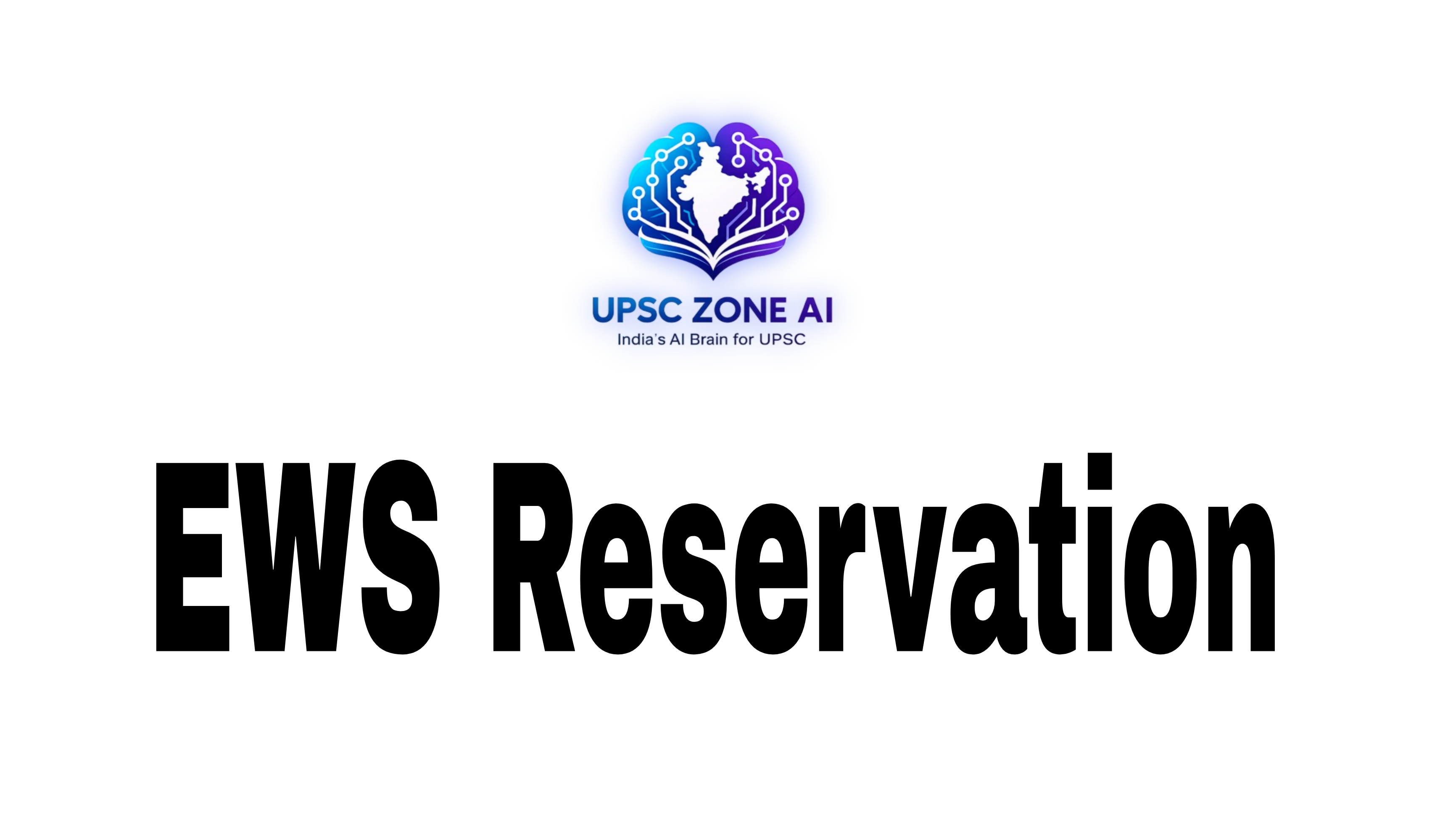 Does EWS reservation include people from SC and ST groups?